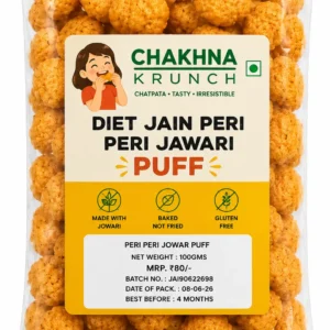 Diet Jain Peri Peri Jawar Puff